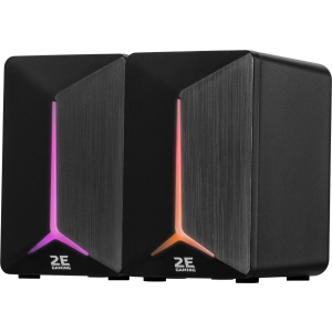 Акустична система 2E Gaming Speakers SG300 2.0 RGB 3.5 мм Black (2E-SG300B) рейтинг