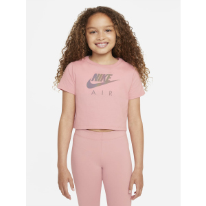 Футболка детская Nike G Nsw Tee Crop Nike Air DJ6932-630 152-158 см (L) Розовая (195240913781) в Харькове