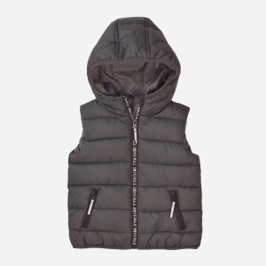 хороша модель Жилет Minoti 7BGILET 9 34601JNR 104-110 см Темно-сірий (5059030593971)