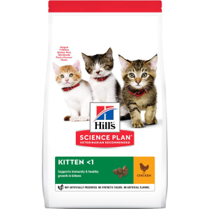 Сухий корм для кошенят Hill's Science Plan Kitten з куркою - 3 кг (604049) (52742024363) ТОП в Харкові