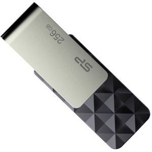 Silicon Power Blaze B30 256GB USB 3.0 Black (SP256GBUF3B30V1K) краща модель в Харкові