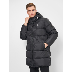 Пуховик Calvin Klein Jeans Long Hooded Down Jacket J30J318688-BEH M Black (8719854528050) рейтинг