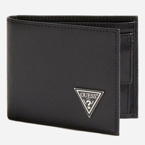 Гаманець чоловічий Guess Certosa Billfold W/C Pckt SMCERTLEA20-BLA Чорний (8000702444264)