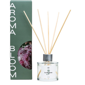 хороша модель Аромадифузор для дому Aroma Bloom Lovely peony Ніжний півонія 100 мл (8690954163399)