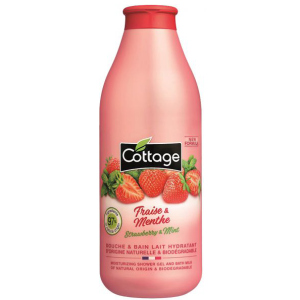 Гель для душа Cottage Strawberry&Mint 750 мл (3141380059053) ТОП в Харькове