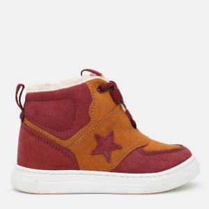 купить Ботинки кожаные VUVU KIDS Burgundy yellow 102 30 (12.5) (11.5) Желтый/Бордовый (8380000310230)