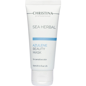 Азуленова маска краси Christina Sea Herbal Beauty Mask Azulene 60 мл (7290100360606) в Харкові