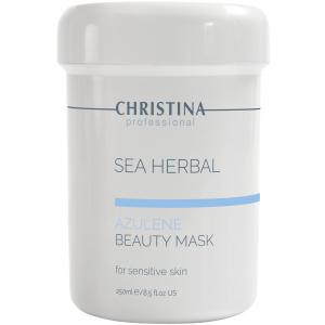 Азуленова маска краси Christina Sea Herbal Beauty Mask Azulene 250 мл (7290100360590) в Харкові