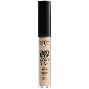 Консилер для обличчя NYX Professional Makeup Can't Stop Won`t Stop Concealer 06 Vanila 3.5 мл (800897168582) краща модель в Харкові