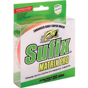 Шнур Sufix Matrix Pro 135 м 0.18 мм 13.5 кг PE1 30 LB Orange (DS1WT0204gFB1P) ТОП в Харькове