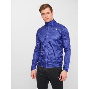 хороша модель Спортивна кофта Mizuno Aero Jacket J2GE100024 XXL Синя (5059431204988)