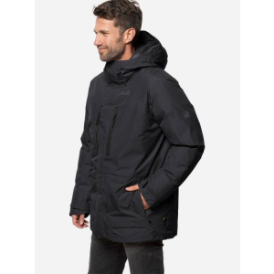 Пуховик Jack Wolfskin North Ice Parka M 1111681-6000 XL Чорний (4060477270234) ТОП в Харкові