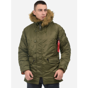 Парка Alpha Industries Slim Fit N-3B Parka S Vintage Olive