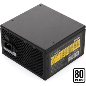 Блок живлення Vinga 500W (VPS-500P) ТОП в Харкові