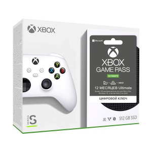 Microsoft Xbox Series S 512Gb + Xbox Game Pass Ultimate (12 місяців) ТОП в Харкові