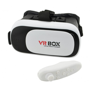 3D окуляри віртуальної реальності VR BOX 2.0 c пультом Original (44638DS)