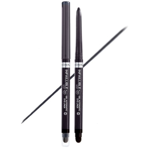 Водостойкий автоматический гелевый карандаш для век L'Oreal Paris Infaillible Grip Liner Toupe Grey серый 1 г (3600524026653) лучшая модель в Харькове