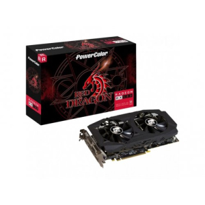 Відеокарта Powercolor Red Dragon Radeon Rx 580 8Gb (Axrx5808Gbd5Dhdv2Oc) ТОП в Харкові