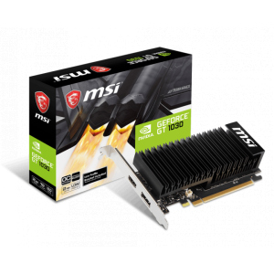 Видеокарта MSI GeForce GT 1030 2GB LP OC GDDR4