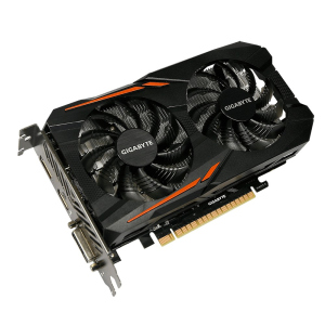 купить Видеокарта Gigabyte GeForce GTX 1050 Ti OC 4GB (GVN105TOC4GD)