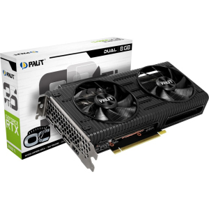 Відеокарта Palit GeForce RTX 3060 Ti Dual 8GB GDDR6 (NE6306T019P2190AD)