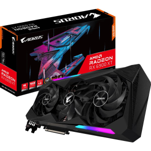 Видеокарта Gigabyte RX 6900 XT AORUS MASTER 16G GDDR6 (GVR69XTAORUSM16GD)