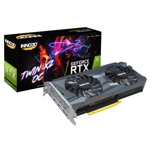 хороша модель Відеокарта Inno3D GeForce RTX 3060 Ti Twin X2 OC 8GB GDDR6 (N306T208D6X1190VA32D)