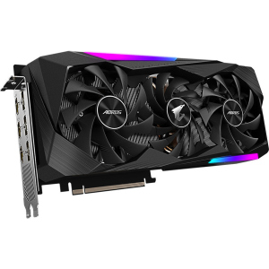 Видеокарта Gigabyte GeForce RTX 3070 AORUS MASTER 8GB 2.0 LHR (GVN3070AORUSM8GD20) ТОП в Харькове