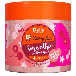 Пилинг для душа Delia Cosmetics Dairy Fun Smoothie Вишня 350 г (5906750800899) рейтинг