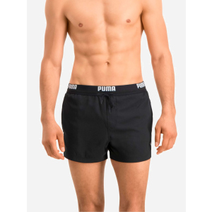 хорошая модель Пляжные шорты Puma Swim Men Logo Short Length Swim Shorts 90765903 XL Black (8718824814650)