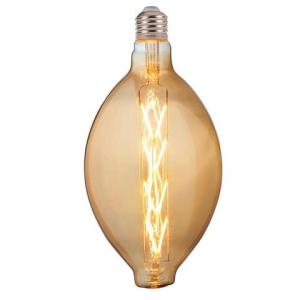 Лампа вінтажна світлодіодна філаментна (ретро) Horoz Electric Filament led Enigma-XL 8W E27 2200К краща модель в Харкові