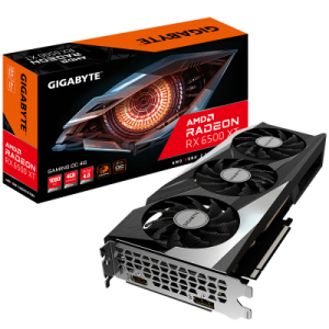 Відеокарта GIGABYTE Radeon RX 6500 XT 4Gb GAMING OC (GV-R65XTGAMING OC-4GD) в Харькове