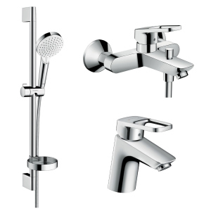 Комплект змішувачів Hansgrohe Logis Loop 1042019 (71150000+71244000+26553400) в Харкові