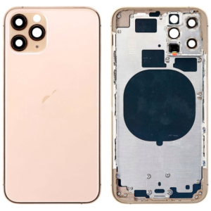 Кришка ззаду iPhone 11 Pro з рамкою Gold Copy в Харкові