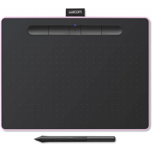 Графічний планшет Wacom Intuos M Bluetooth Pink (CTL-6100WLE-N) ТОП в Харкові