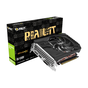 Відеокарта Palit GeForce GTX 1660 Ti StormX 6GB (NE6166T018J9-161F) в Харкові