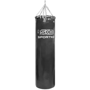 Мішок боксерський Sportko PVC 150 см з кільцем Чорний (SP-7018P05) в Харкові