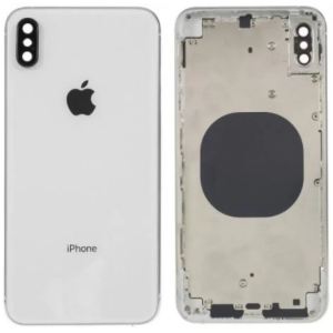 Кришка задня iPhone XS із рамкою Silver Copy ТОП в Харкові