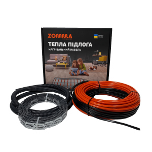 Тепла підлога ZOMMA Pro 5,5- 8,5 м² двожильна екранована ТОП в Харкові