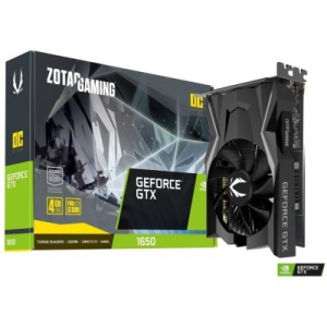 купити Відеокарта Zotac GeForce GTX1650 4096Mb OC D6 (ZT-T16520F-10L)