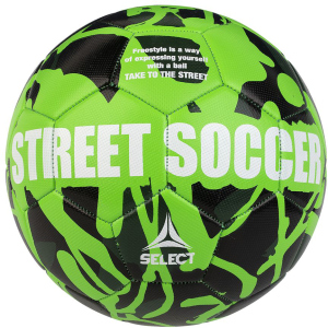 Мяч футбольный Select Street Soccer (103) №4.5 Green-Black (5703543232901) лучшая модель в Харькове