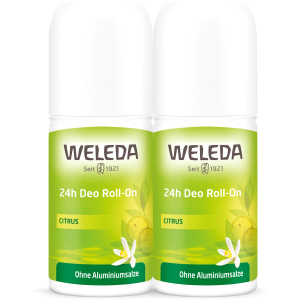 Набор дезодорантов Weleda Цитрус Roll-On 24 часа 50 мл х 2 шт (4001638095235) (98880000000000)