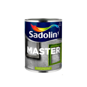 Эмаль алкидная SADOLIN MASTER 30 универсальная белая - база ВW 1л ТОП в Харькове