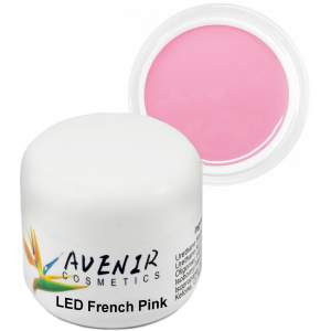 Гель для наращивания ногтей Avenir Cosmetics LED French pink 50 мл (5900308133088) в Харькове