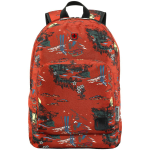 Рюкзак для ноутбука Wenger Crango 16" Rust Alps Print Red (610194)