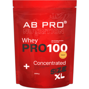 Протеин AB PRO PRO 100 Whey Concentrated 2000 г Шоколад (PRO2000ABCH79) ТОП в Харькове