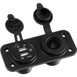 Вбудована зарядка Sycees Pour Voiture 12V - 24V USB 2.1 A / 1 A надійний