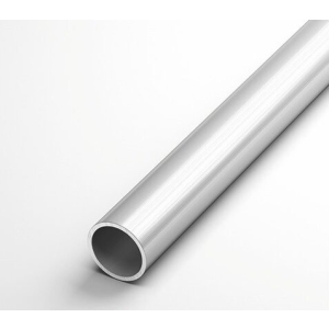 Труба алюмінієва кругла Segreto анодована срібло 20х2 мм, 2м (уп., 10шт) ТОП в Харкові