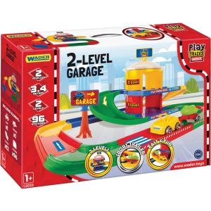Гараж Wader Play Tracks Garage 2 поверхи (53010) краща модель в Харкові