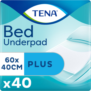 Одноразові пелюшки, що вбирають Tena Bed Plus 40x60 см 40 шт (7322540728859) краща модель в Харкові